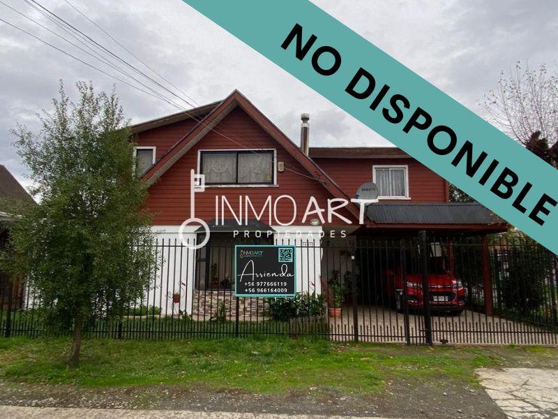 Arrendada Casa en arriendo sector Las Encinas, Temuco