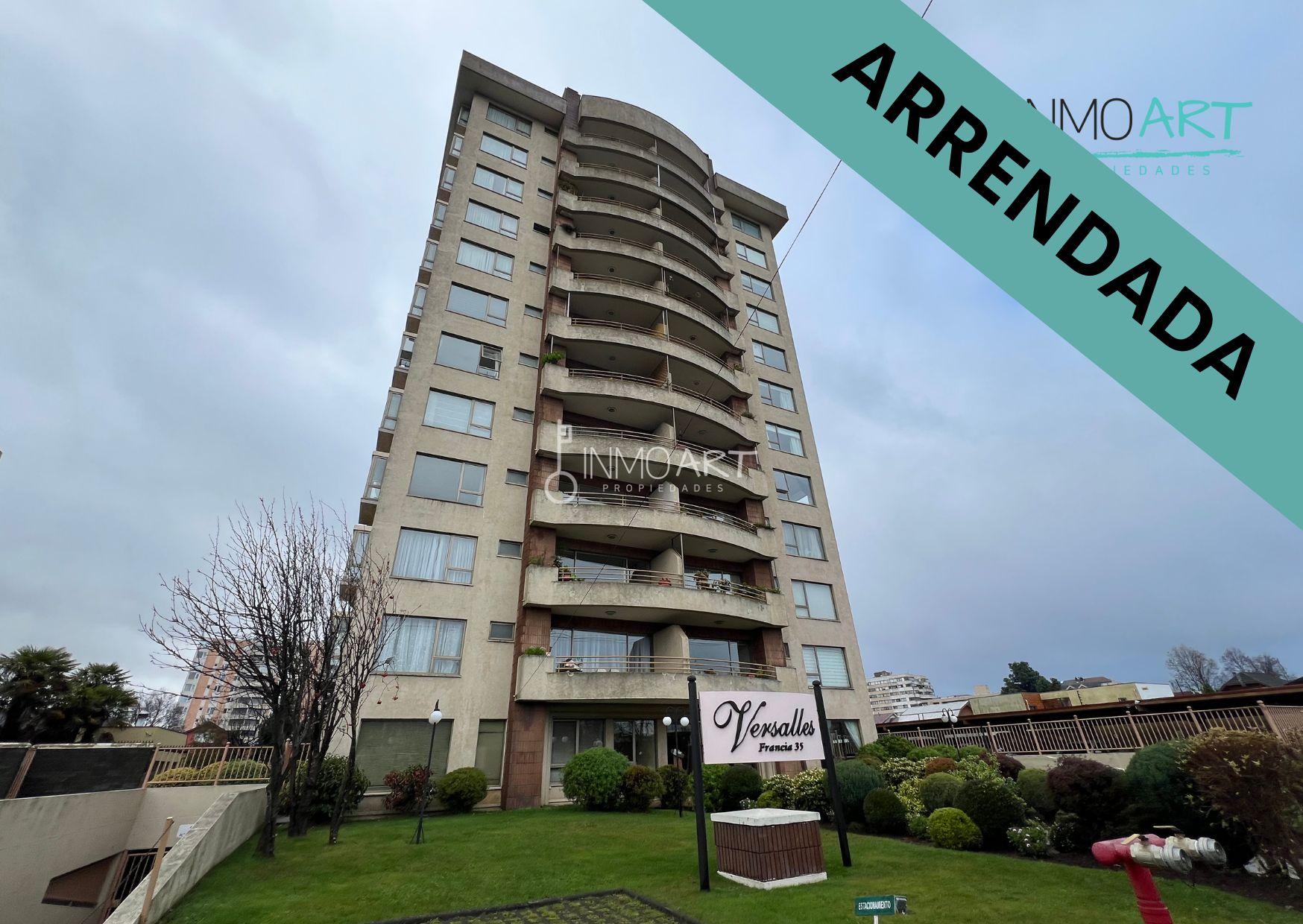 Arrendado depto en edificio Versalles