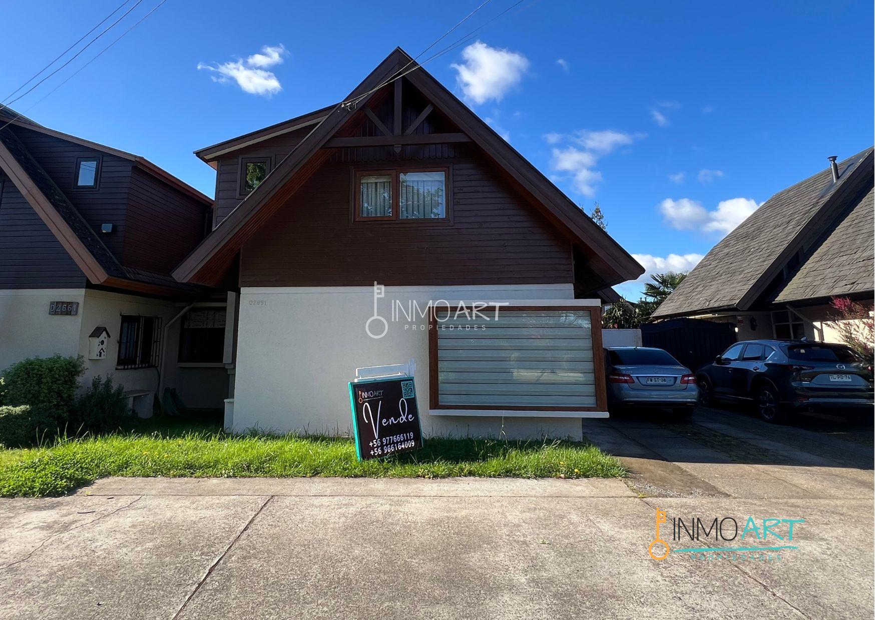 Venta hermosa casa en Lomas de Mirasur, sector poniente de Temuco