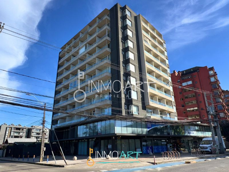  Arriendo departamento 1 dormitorio con estacionamiento y bodega, Edificio 2K, Temuco