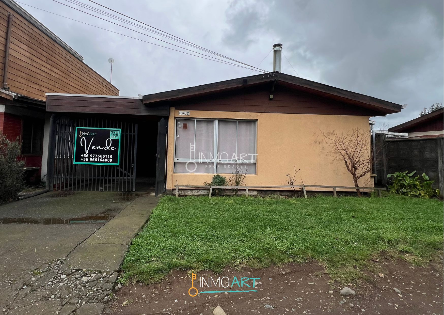 Se vende casa con excelente ubicación y amplio patio, Villa San Isidro, Temuco