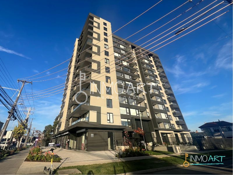 Se arrienda departamento estudio amoblado en Edificio Vértice, Temuco