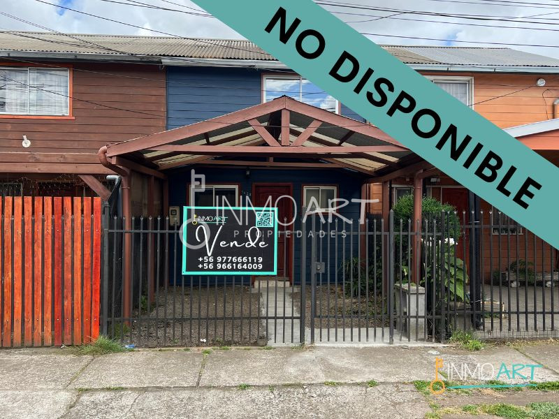 NO DISPONIBLE Venta Casa Padre Las Casas, cercana a Municipalidad