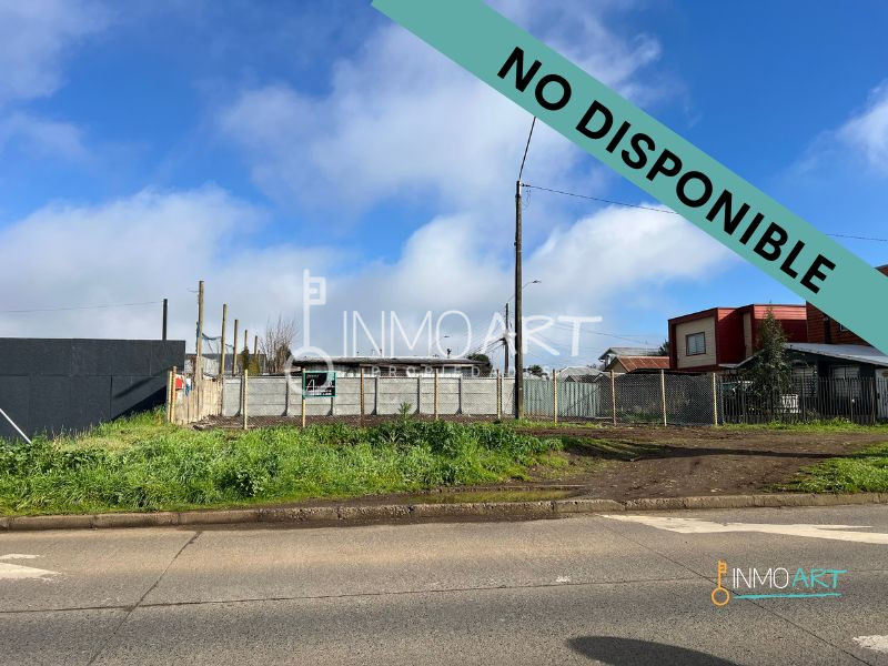 NO DISPONIBLE En Arriendo Sitio comercial en Pasaje Llanquihue, esquina con  Avda. Olimpia, Temuco