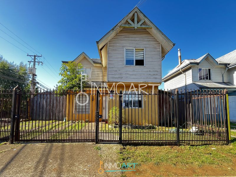 Se vende casa de esquina en Villa los Creadores, Fundo El Carmen, Temuco