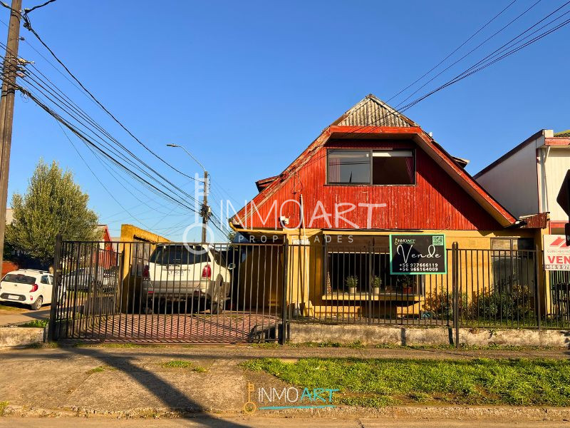 Casa Esquina en Venta, Calle Las Tranqueras , Villa Ganaderos Temuco.