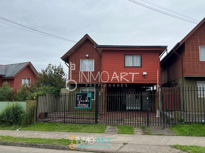 Se vende casa en calle Los Fundadores, Fundo El Carmen, Temuco