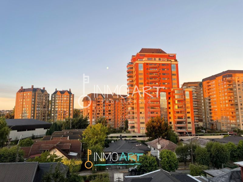 Arriendo Depto. Estudio Amoblado, Edificio Life, Temuco.